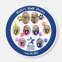 Holly's Half Dozen Magnet