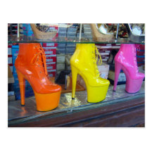 Hollywood Blvd Shoes Post Card