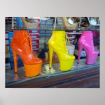 Hollywood Blvd Shoes Poster