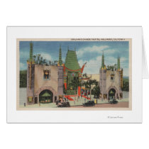 Hollywood, CAView of Grauman's Chinese Theatre Card