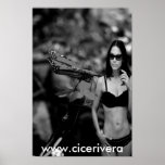 Hollywood Celebrity Cice Rivera Posters
