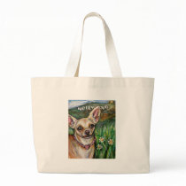 Hollywood Chihuahua love Canvas Bag