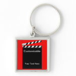 Hollywood Clapper Board Customizable keychains