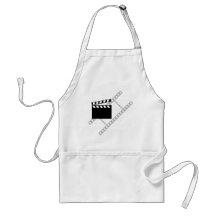 hollywood film clapper apron