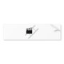 hollywood film clapper bumper sticker