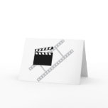 hollywood film clapper cards