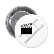 hollywood film clapper pins