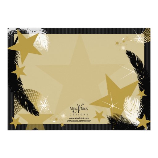 Hollywood Glamour Award Party Invitation