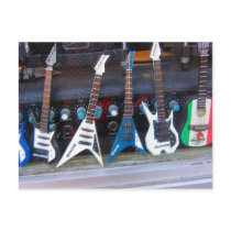 Hollywood Guitars postcards