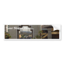 Hollywood Highland Shopping Center In Los Angeles Bumper Sticker