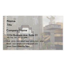 Hollywood Highland Shopping Center In Los Angeles Business Card Template