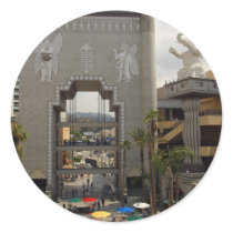Hollywood-Hochland-Einkaufszentrum in Los Angeles sticker