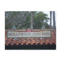 HOLLYWOOD JUNCTION STATION POSTCARD by bonnievoyage HOLLYWOOD JUNCTION STATION POSTCARD