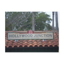 HOLLYWOOD JUNCTION STATION POSTCARD