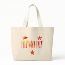 hollywood lady tote bags