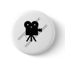 hollywood movie cine camera film buttons
