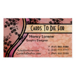 Hollywood Nights in Peach Business Cards