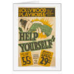 Hollywood Playhouse 1937 WPA Greeting Cards