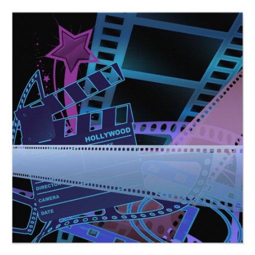 Hollywood Prom Invitations