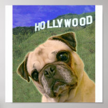 Hollywood PUG Poster
