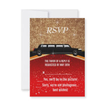 Hollywood Red Carpet Invitation Template