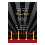Hollywood Red Carpet Prom Formal Invitations