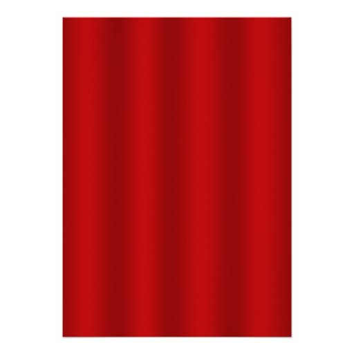 Hollywood Red Curtain Prom Formal Invitations
