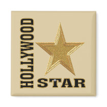 Hollywood Star Magnet