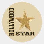 Hollywood Star Sticker