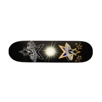 hollywood-stars6-B&W, hollywood-stars6-B&am... skateboards by solostudios hollywood-stars6-B&W, hollywood-stars6-B&am... skateboards