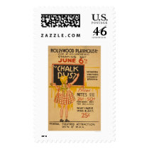 Hollywood Youth Comedy 1936 WPA Postage Stamps