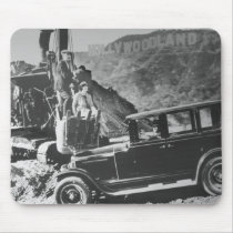 Hollywoodland 1924 mousepads by Raftiinstitute Hollywoodland 1924 mousepads