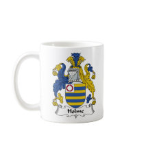 Holme Family Crest mugs