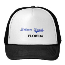Holmes Beach Florida City Classic Mesh Hats