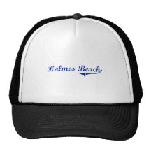 Holmes Beach Florida Classic Design Trucker Hats