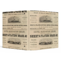 Holmes, Booth and Haydens Vinyl Binder
