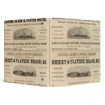 Holmes, Booth and Haydens binders