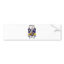 HOLMES FAMILY CREST -  HOLMES COAT OF ARMS bumper stickers