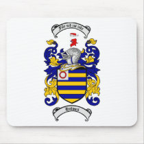 HOLMES FAMILY CREST -  HOLMES COAT OF ARMS mousepads