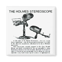 Holmes Stereoscope Advertisement - Vintage magnets