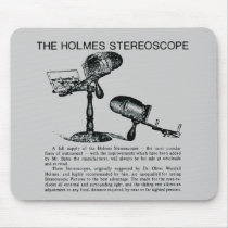 Holmes Stereoscope Advertisement - Vintage mousepads