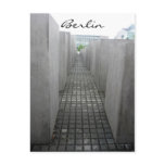 holocaust denkmal post card