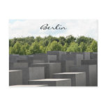 holocaust memorial postcard