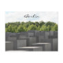 holocaust memorial postcard