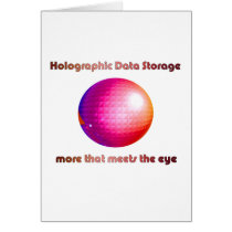 Holographic Data Storage cards by qshirts Holographic Data Storage cards