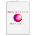 Holographic Data Storage cards