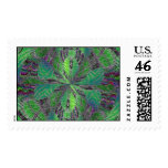 Holographic Greenery postage
