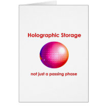 Holographic Storage cards by qshirts Holographic Storage cards