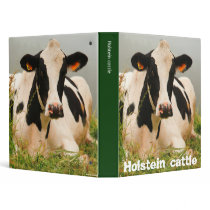 Holstein cow vinyl binders