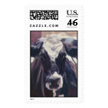 Holstein cow postage stamp